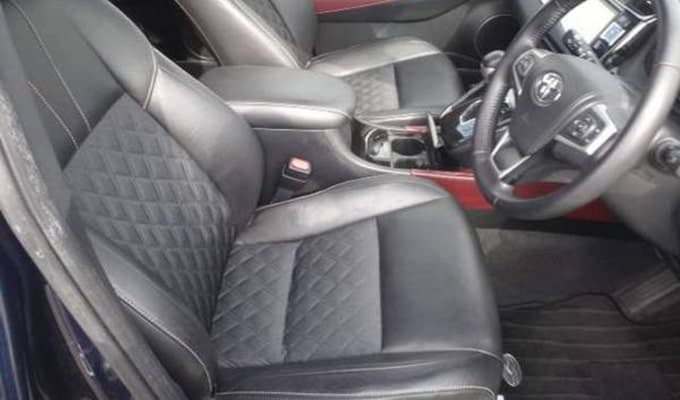 Leather seats