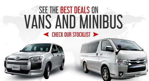 Check Price of Japanese Van or Minibus