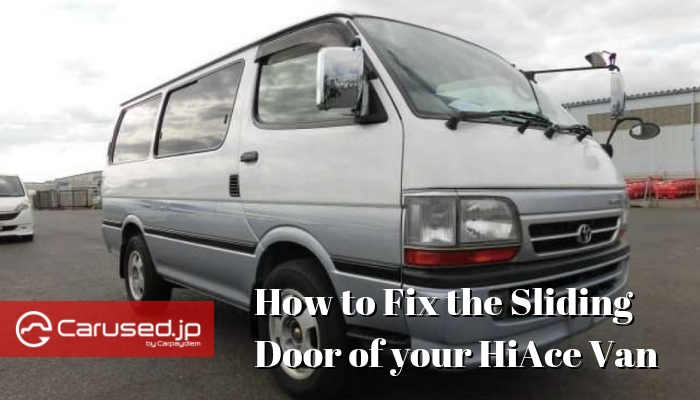 How To Fix Toyota Hiace Van S Common, Best Lubricant For Van Sliding Door