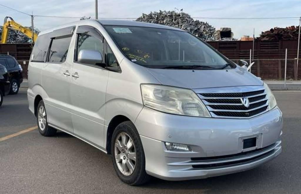 toyota alphard front side view