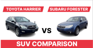 Read more about the article Toyota Harrier vs Subaru Forester: SUV Comparison
