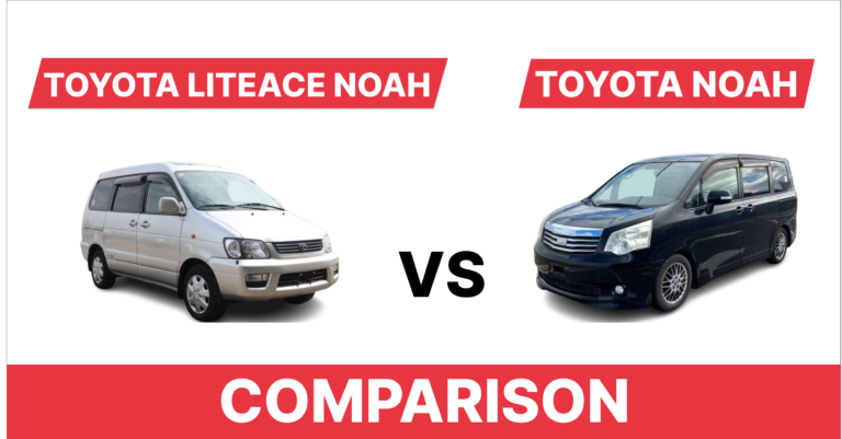 Difference between Toyota Liteace Noah and Toyota Noah
