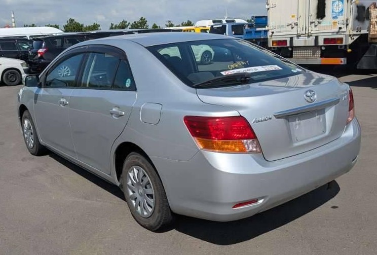 toyota allion backside view