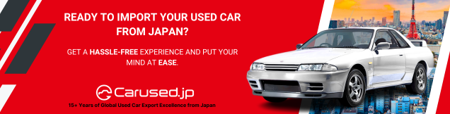 Get ready for a hassle-free import experience for used cars with Carused.jp