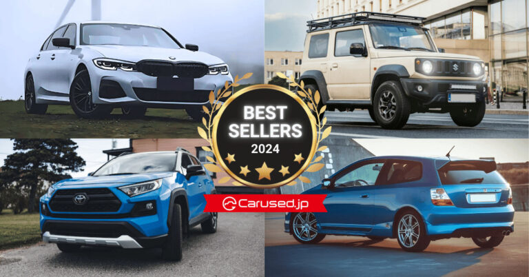 Used Cars from Japan: Carused.jp Top 20 Best-Sellers of 2024