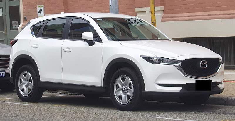 used mazda cx 5 front side view