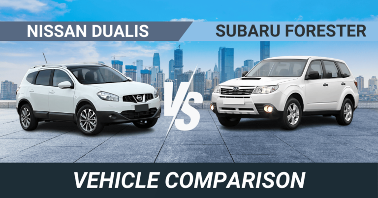 nissan dualis vs subaru forester