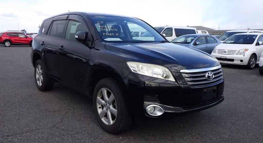 toyota vanguard car front view