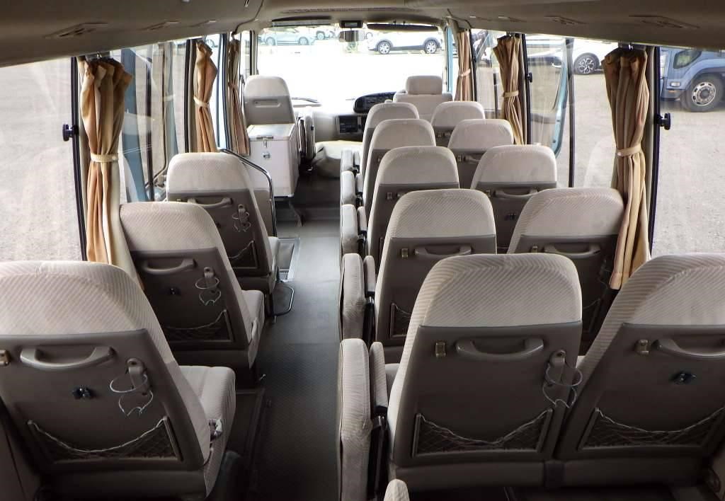 bus coaster toyota passenger seats 