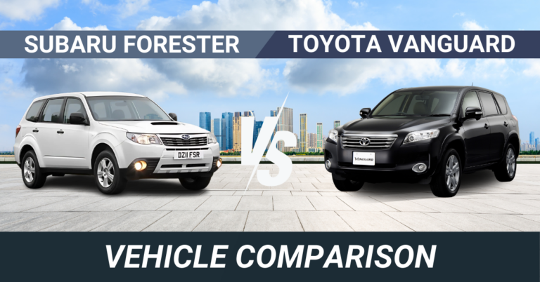 Forester vs Vanguard car comparison