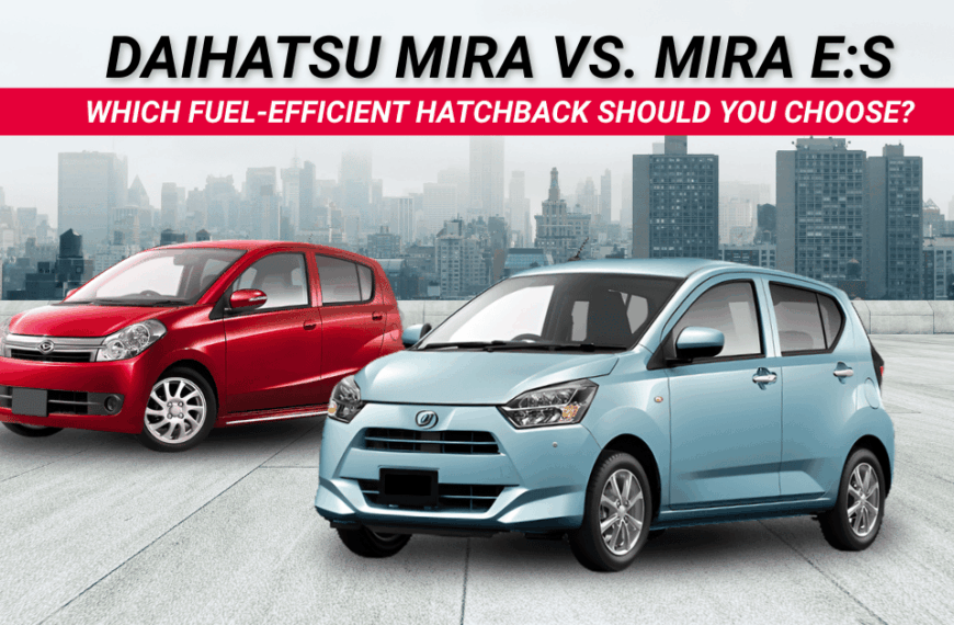 Daihatsu Mira vs. Daihatsu Mira e:S: Which Japanese Kei Car Sells Faster in Africa?